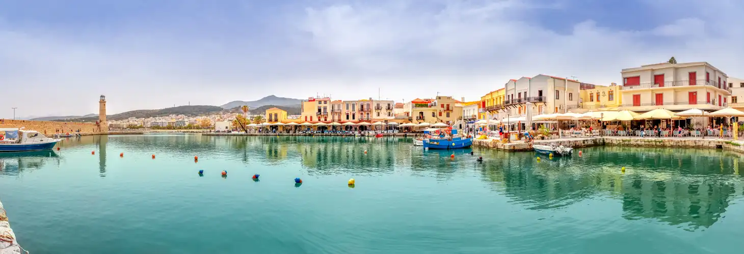 Venezianischer Hafen, Rethymno, Kreta, Griechenland