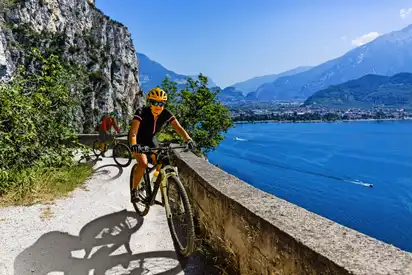 Fahrad Tour am Gardasee