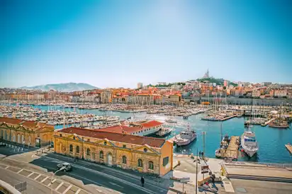 Hafen von Marseille, Frankreich