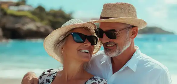 Best Ager genießen Strandurlaub