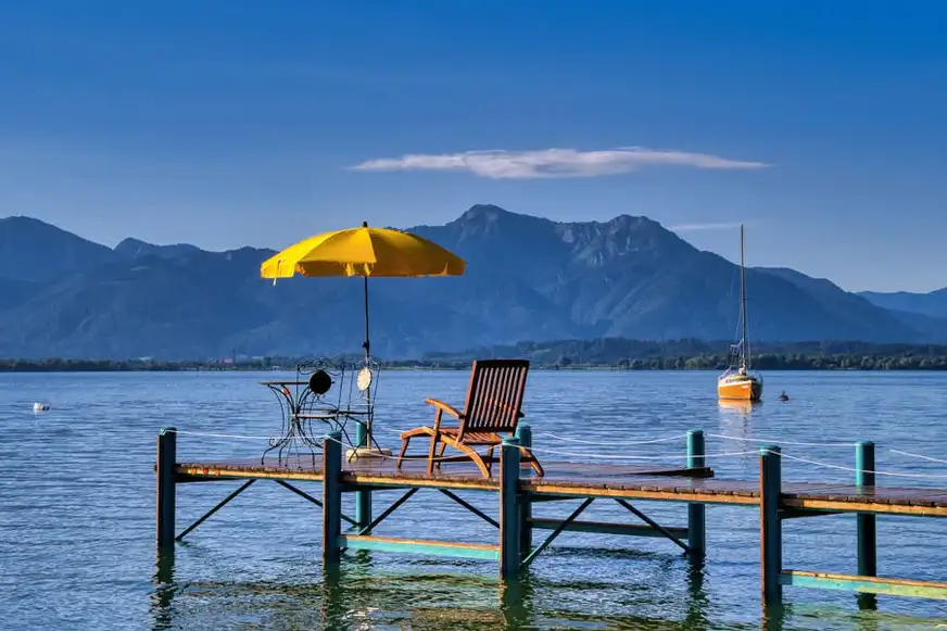 Pause am Steg - Leitner Reisen