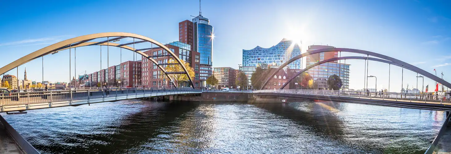 Speicherstadt von Hamburg, Deutschland