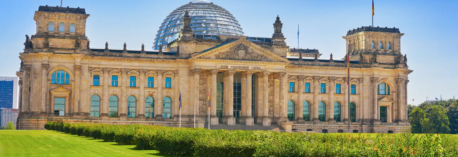 Reichstag in Berlin, Deutschland
