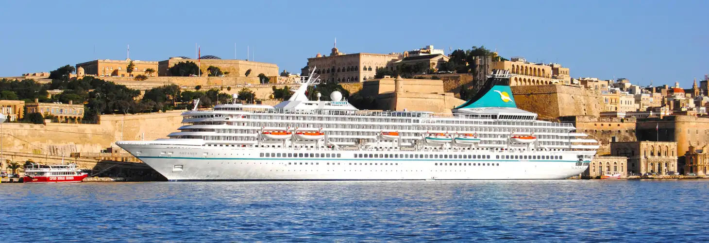 Ihr Schiff die MS Artania - Heute liegt Ihr Schiff in Valetta