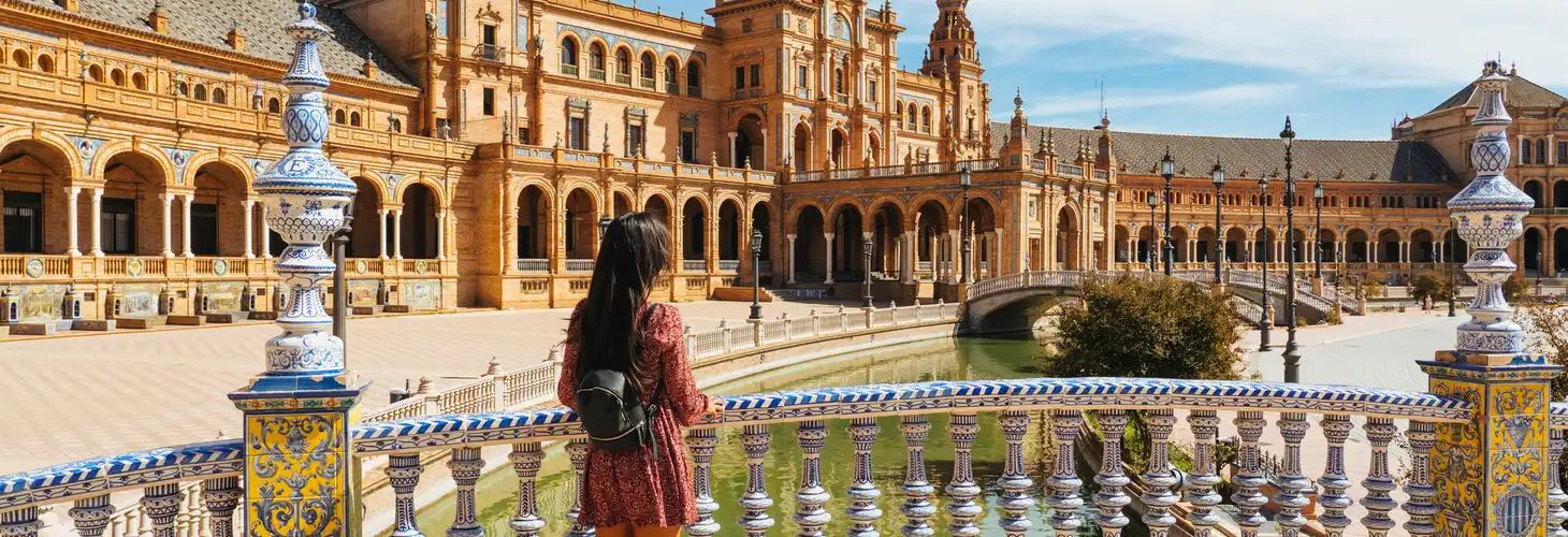 Platz von Sevilla, Andalusien
