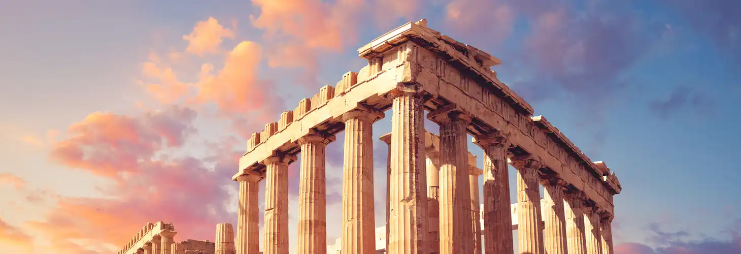 Parthenon auf der Akropolis in Athen