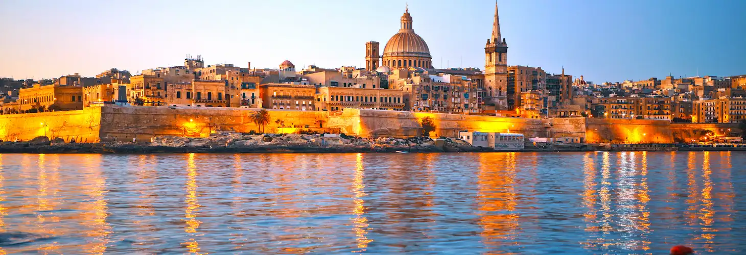  Blick auf die Stadt Valletta