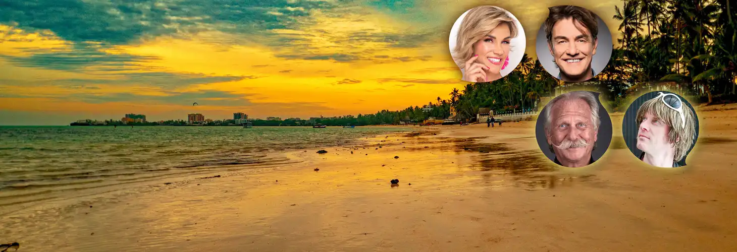 Zauberhafter Sonnenuntergang am Bamburi Beach in Mombasa, Kenia