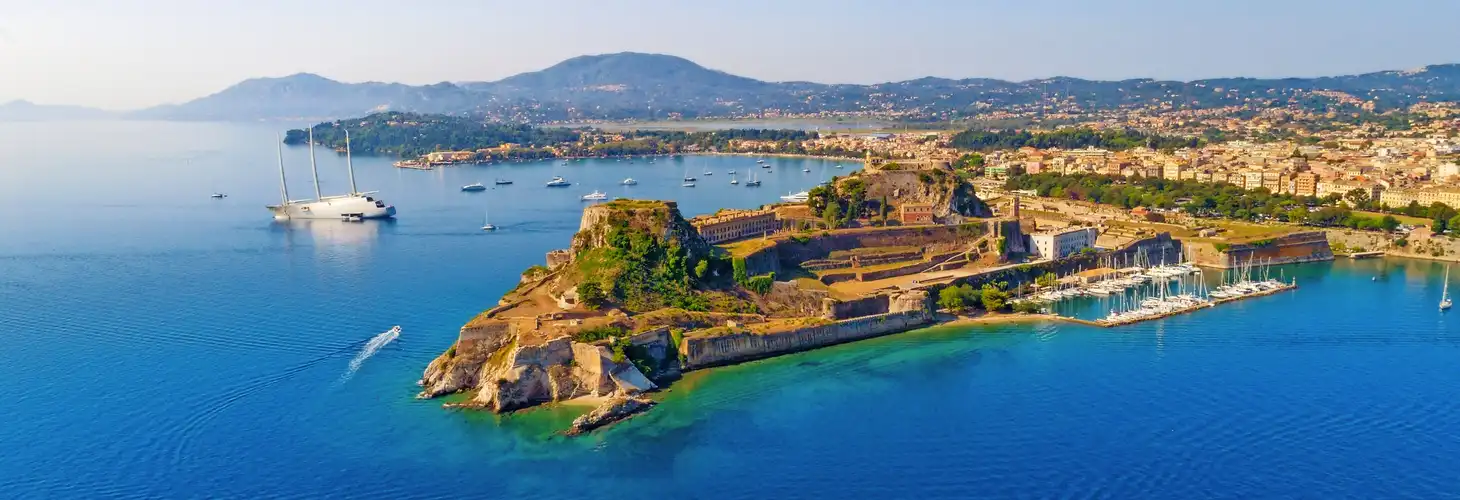 Kerkyra, die Hauptstadt von Korfu