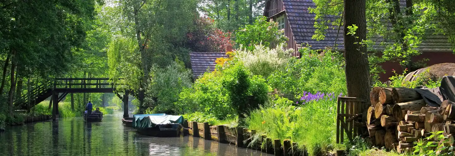 Kahnfahrt im Spreewald, Deutschland