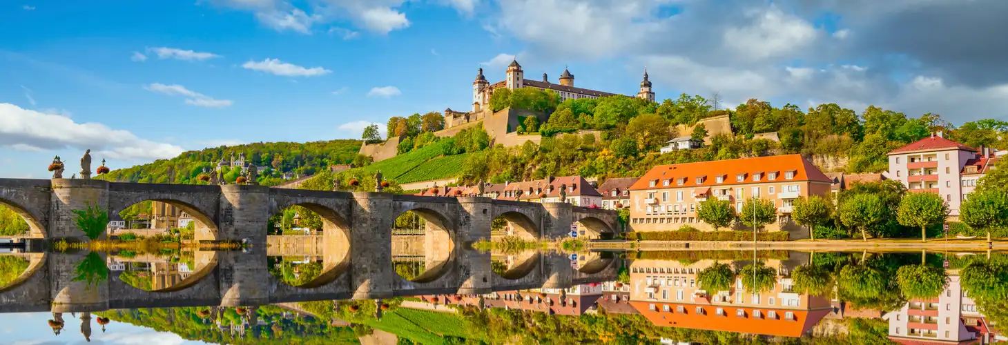 Die Marienberg Festung in Würzburg