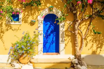 Assos auf der griechischen Insel Kefalonia