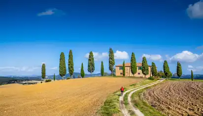 Bauernhaus bei Pienza
