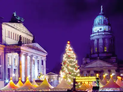 Berlin Weihnachtsmarkt am Gendarmenmarkt
