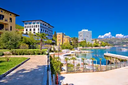 Promenade von Opatija, Kroatien