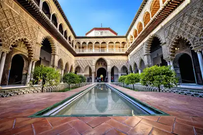 Alcázar von Sevilla, Spanien