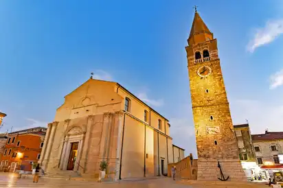 Die Stadt Umag in Kroatien