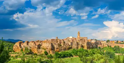 Siena in der Toskana, Italien