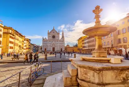 Piazza della Signoria in Florenz, Italien