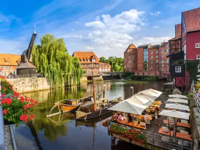 Alter Kran im Lüneburger Hafen