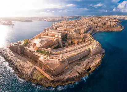 Fort St. Elmo in Valletta auf Malta