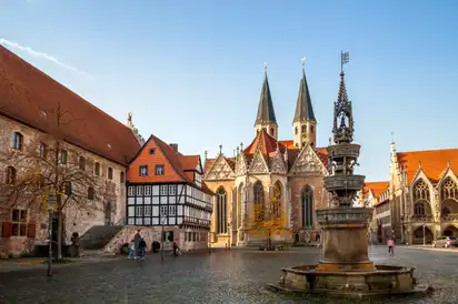 Altstadtmarkt von Braunschweig, Deutschland