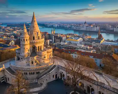 Fischerbastei in Budapest, Ungarn