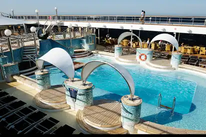 Pool- und Sonnendeck auf Ihrer MSC Poesia