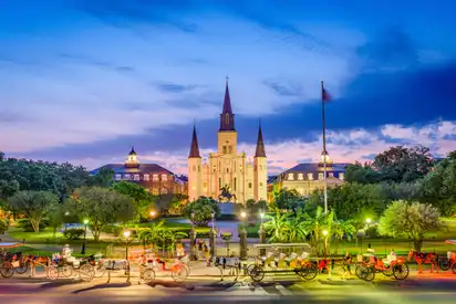 St. Louis Cathedrale, New Orleans, Louisiana, USA  