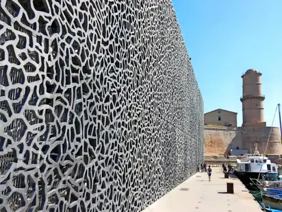MuCEM - Museum der Zivilisationen Europas und des Mittelmeers in Marseille