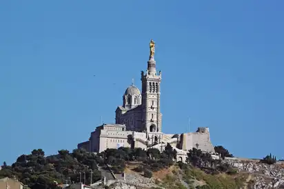 Notre-Dame de la Garde in Marseille, Frankreich