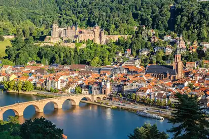 Blick auf Heidelberg