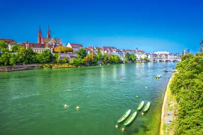 Basel in der Schweiz