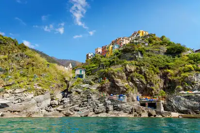 Corniglia - auf einem Felsen 100 m über dem Wasserspiegel