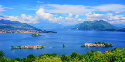 Lago Maggiore in Italien
