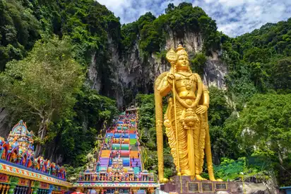 Batu Caves und Hindu-Tempel in Malaysia