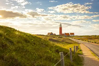 Leuchtturm auf der Insel Texel, Niederlande