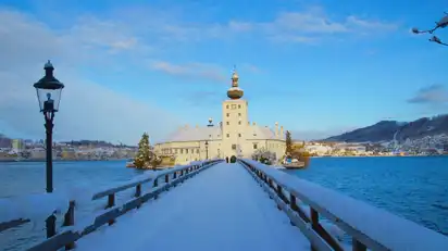 Gmunden im Winter