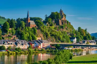 Altstadt von Saarburg in Rheinland-Pfalz, Deutschland