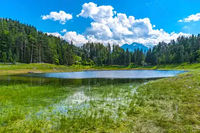 Lottensee bei Seefeld, Mösern, Tirol