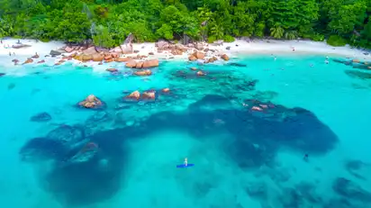 Seychellen - Strand Anse Lazio