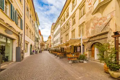 Durch die Straßen von Bozen