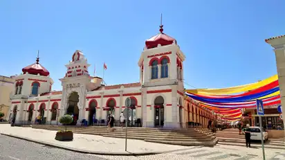 Die Stadt Loulé in Portugal
