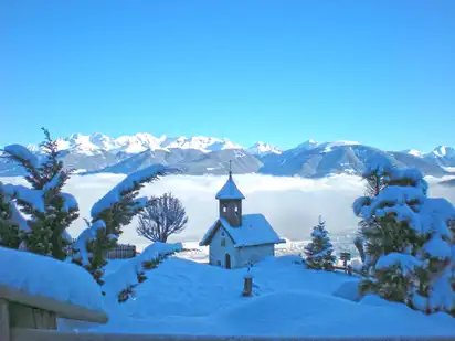 Almdorf Haidenberg im Winter