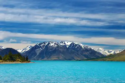 Ohau ist ein Gletschersee auf der Südinsel von Neuseeland.