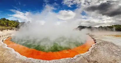 Heiße Quelle, Waiotapu, New Zealand