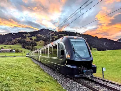 Unterwegs mit den GoldenPass Express