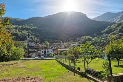 Malerisches Dorf Gabbio im Ossola-Tal, Italien