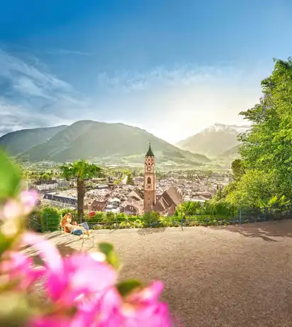 Panorama von Meran