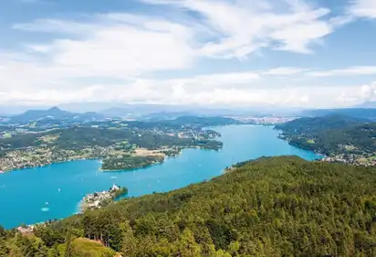Blick auf den Wörthersee